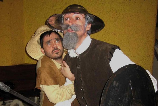 De tapas con Don Quijote y Sancho Panza